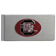 S. Carolina Gamecocks Brushed Metal Money Clip